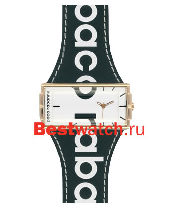 Часы Paco Rabanne Lady Leather Rectangular PRD623_1BA